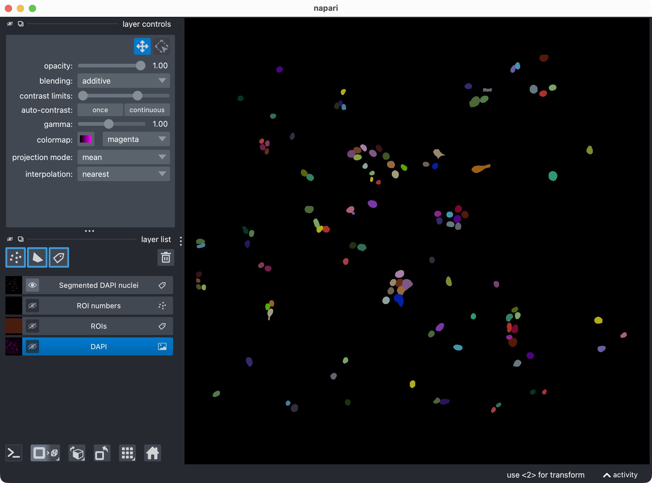 Segmentation layer only